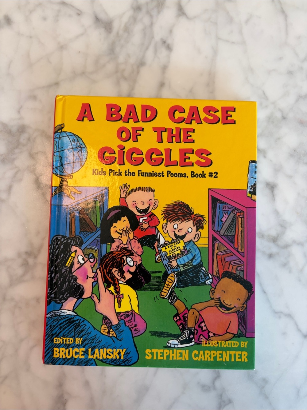 A Bad Case of the Giggles (Yellow)  by Bruce Lansky Kids Poem book